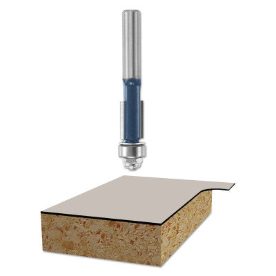 3/8" C.T.LAMINATE TRIMMER ROUTER BIT W/B.B.