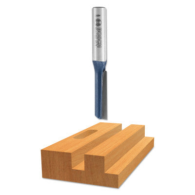 1/4" STRAIGHT ROUTER BIT CARBIDE TIPPED- 1-F