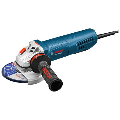 Small Angle Grinders, 5 in D, 13A, 11500rpm, Paddle Switch w/ No-Lock-On Control