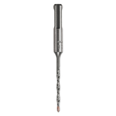 Carbide Tipped SDS Shank Drill Bits, 2 in, 5/32 in Dia.