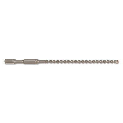 Carbide Tipped Hammer Drill Bits, 11 in, 1/2 in Dia.