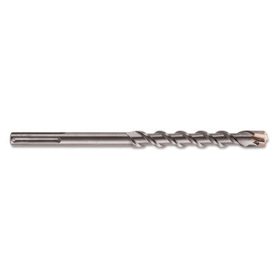 SDS-max Wild-Bore Multi-Cutter X-Head Spiral Drill Bits, 8 in, 7/8 in Dia.