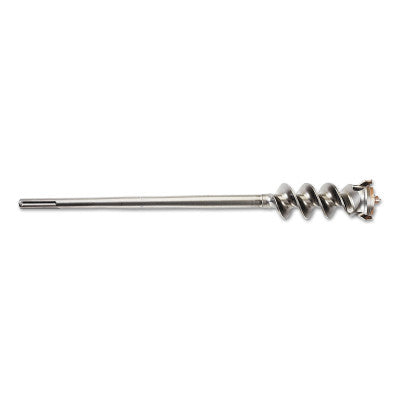 Wild-Bore Carbide Tipped Multi-Cutter Head Thru-Hole Drill Bits, 2 1/8" x 24"