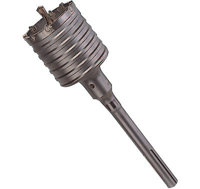 SDS-max Carbide Tipped Core Bits w/Integral Shank, 17 in, 4 in Dia.