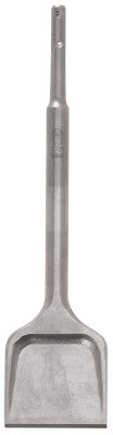 SDS-plus Hammer Steels, 2 1/2 in x 10 in, Wide Chisel