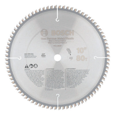 Professional Series Metal Cutting Circular Saw Blades/Non-Ferrous Metal, 10"