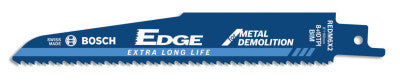 Edge Recip Saw Blades, 6 in, 8/10 TPI, Heavy Metals, 5/PK