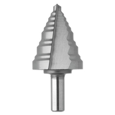 High Speed Steel Drill Bits, 1/3 in-1 3/8 in, 10 Steps