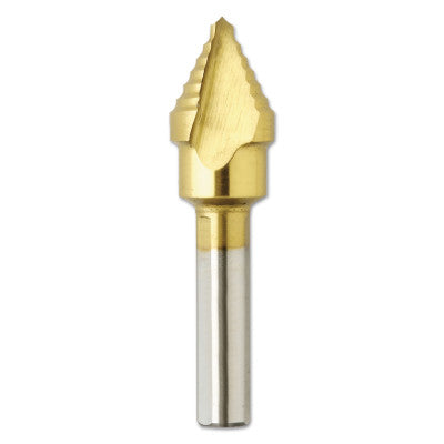 Titanium Coated Step Drill Bits, 1/2 in, 1 Step