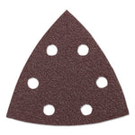 RED DETAIL SANDING TRIANGLE  40-GRIT (5PK)