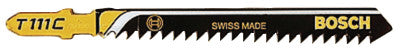 High Carbon Steel Jigsaw Blades, 4 in, 8 TPI