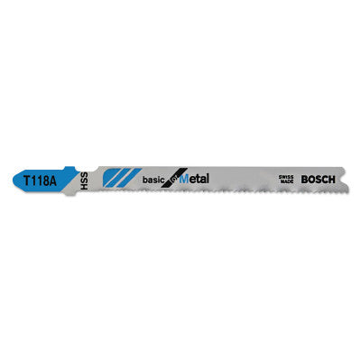 HSS Jigsaw Blades, 3 5/8 in, 17-24 TPI
