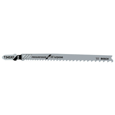 Progressor Series T-Shank Jigsaw Blade for Wood w/Nails, 5 1/4" x .39", 5/10 TPI
