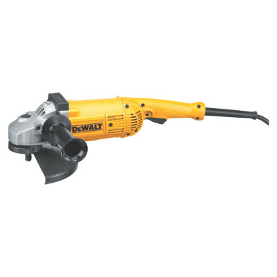 5.3HP Large Angle Grinders, 7 in; 9 in Dia, 15 A, 6,000 rpm, Lock-On; Trigger