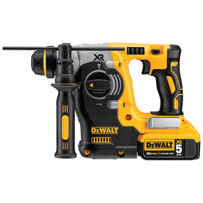 XR Brushless SDS Plus Rotary Hammer Kits, 1 in Drive, 1,100 rpm, 20 V