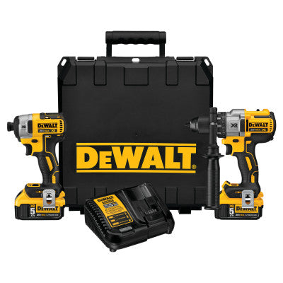 Combo Kits, Hammerdrill; Impact Driver, 5 A-h Batt Cap.