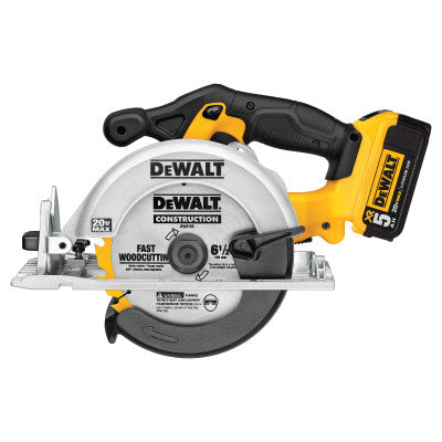 Circular Saw Kits, 20 V, 6 1/2 in Blade, 5/8 in Arbor, 5,150 rpm