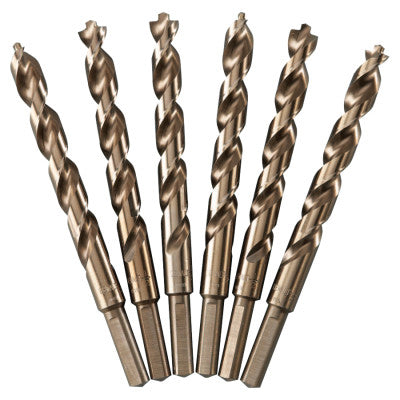 Pilot Point Gold Ferrous Oxide Drill Bits, 1/2 in