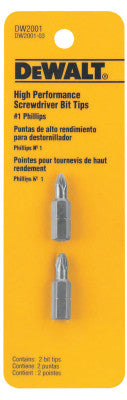Screwdriver Bits, #1, 1 in