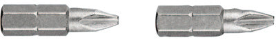 Screwdriver Bits, #2, 1 in, 2 per Pack