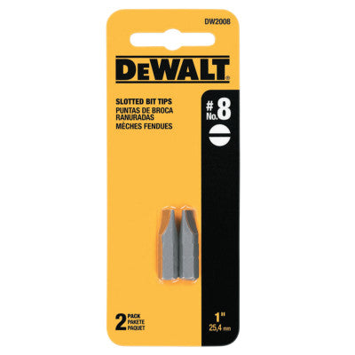 Screwdriver Bits, #8, 1 in