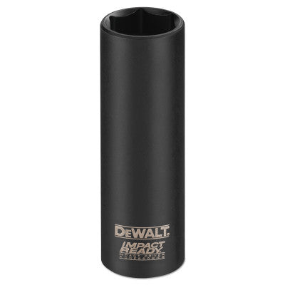Impact Ready Deep Sockets, 9/16 in, 3/8 in Drive