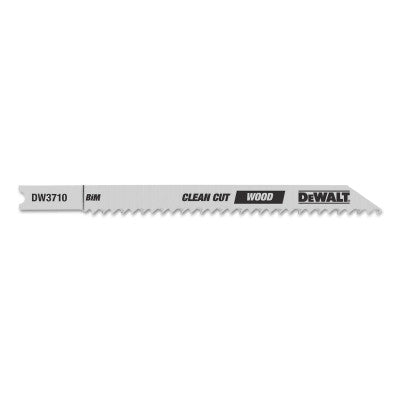 U Shank Wood Cutting Jig Saw Blades, 4 in, 10 TPI, Fine Cut Smooth Finish