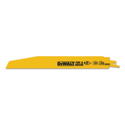 Bi-Metal Demolition Blades, 6 in, 14 TPI, Straight Back