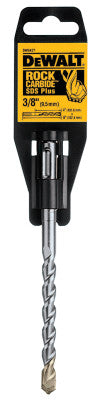Rock Carbide SDS+ Bits, 4 in, 3/8 in Dia.