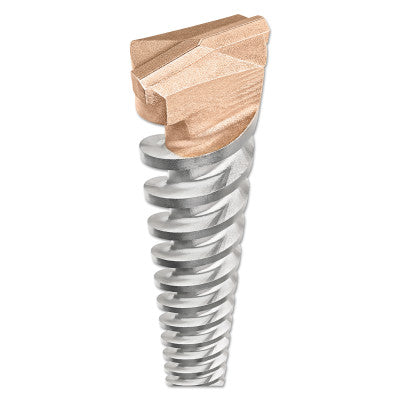 Spline Shank Hammer Bits, 5/8 in x 5 in x 10 in, 2-Cutter