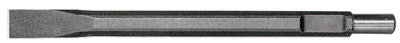 Spline (3/4" Hex x 21/32" Round) Shank Chisels, 1 in Cut Width x 12 in L