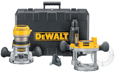 EVS Fixed Base/Plunge Router Combo Kit w/Soft Start