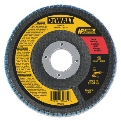 4-1/2" X 7/8" 60 GRIT ZIRCONIA FLAP DISC WHEEL