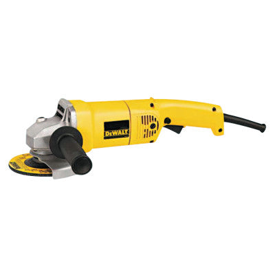 Medium Angle Grinders, 5 in Dia, 12 A, 10,000 rpm, Spindle Lock