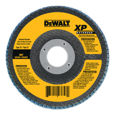 Type 29 HP Flap Discs, 7 in Dia., 40 Grit, 5/8 in - 11, 8700 RPM