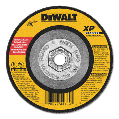 Type 27 Depressed Center Wheels, 9 X 1/8 X 5/8 - 11, Z24R Grit, Zirconia