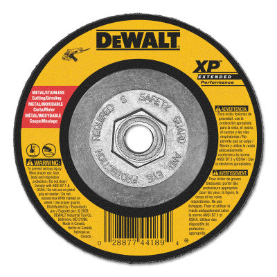 Extended Performance Type 27 Depressed Center Wheel, 4 1/2", Z24R, 1/4 in Thick