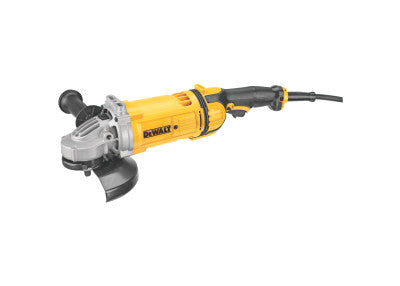 4.7HP Large Angle Grinders, 7 in Dia, 15 A, 8,500 rpm, Lock-On; Trigger