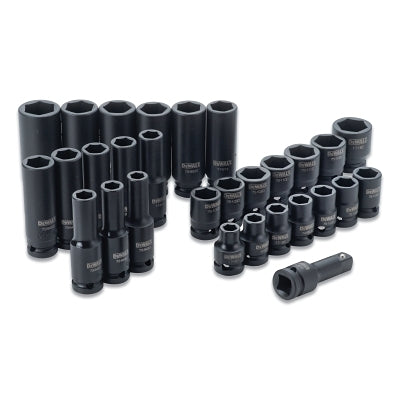 DWMT 30PC MM 1/2DR IM COMBO SET