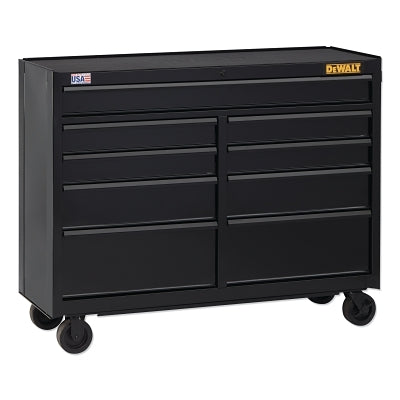 52" 9-DRAWER CABINET - BLACK