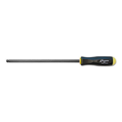 Balldriver Long Hex Screwdrivers, 3/8 in, 14.7 in Long