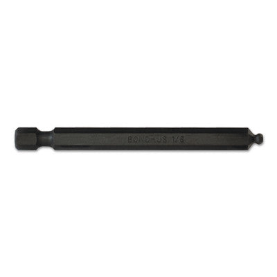 Balldriver Power Bits, 1/8 in, 1/4 in Drive, 3 in