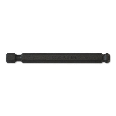 Balldriver Power Bits, 1/4 in, 1/4 in Drive, 3 in