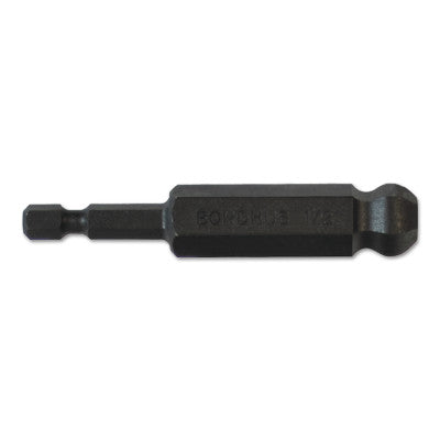 Balldriver Power Bits, 1/2 in, 1/4 in Drive, 3 in