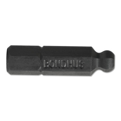 Balldriver Insert Bits, 6 mm, 1/4 in Hex Drive
