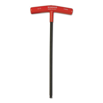 Balldriver T-Handle Hex Keys, 8 mm, 11.2 in Long