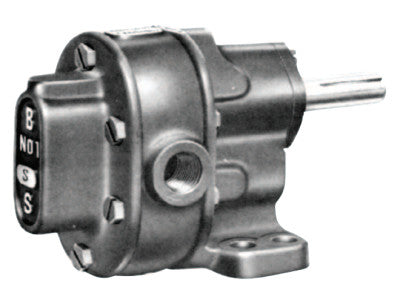S-Series Flange Mount Gear Pumps, 3/8 in, 4.5 gpm, 200 PSI, Relief Valve, CCW