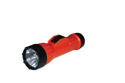 LED WorkSAFE Waterproof Flashlights, 2 D, 50 lumens