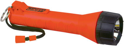 Responder Series Submersible Flashlights, 3 C, Orange