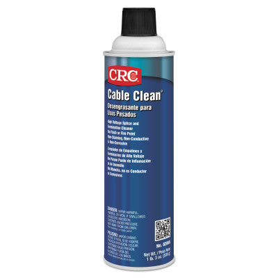 Cable Clean High Voltage Splice Cleaner, 20 oz Aerosol Can